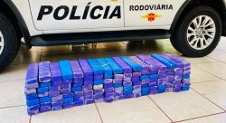 motorista-e-passageiro-sao-presos-com-119-tabletes-de-maconha-escondidos-em-porta-malas-de-carro,-em-rancharia